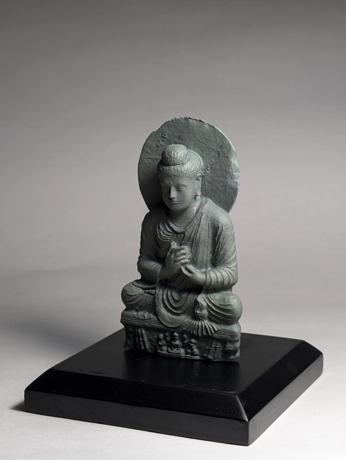 Preaching Buddha in Gandhara Style - Image 2