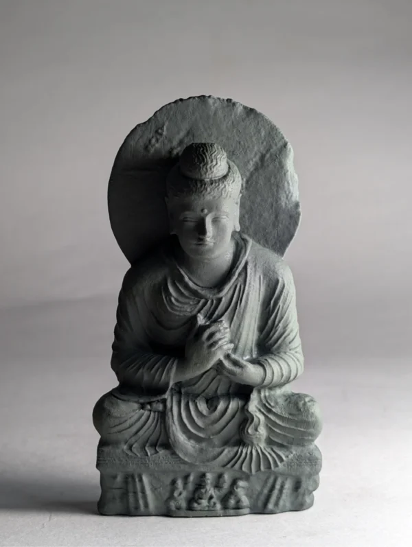 Preaching Buddha in Gandhara Style - Image 4