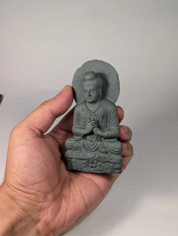 Preaching Buddha in Gandhara Style - Image 6
