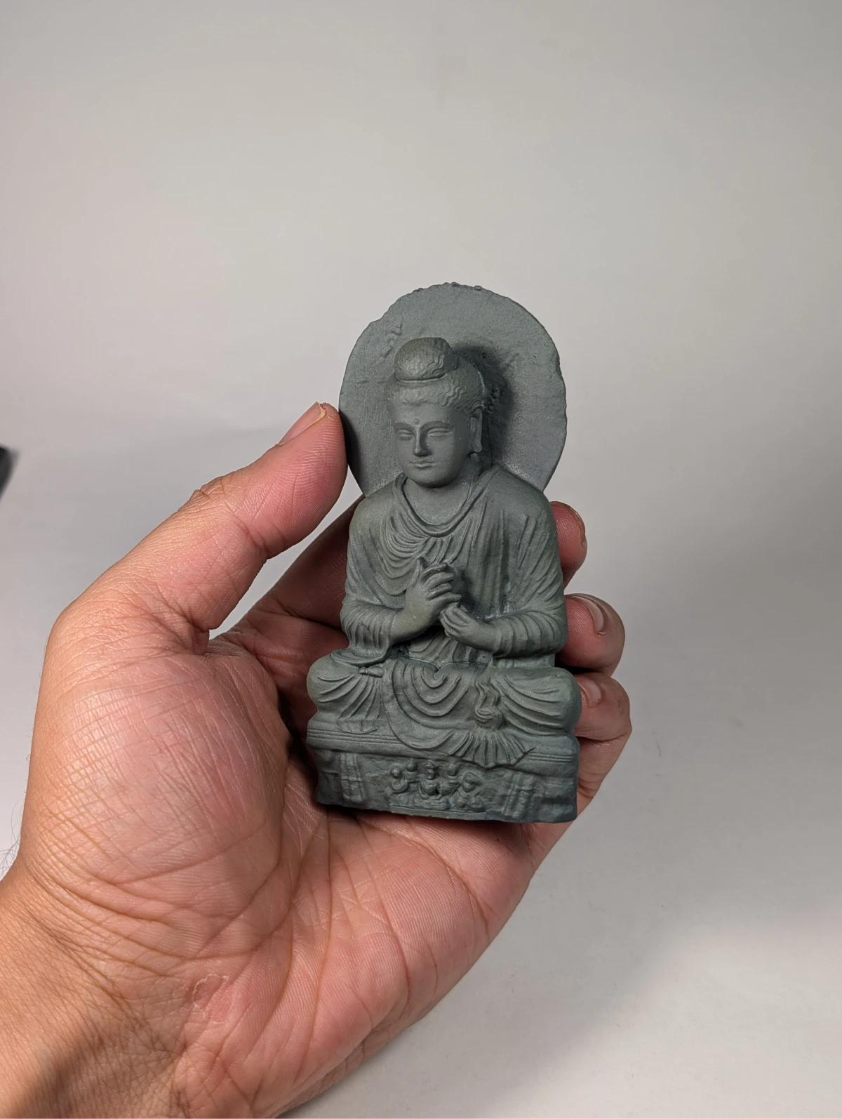 Preaching Buddha in Gandhara Style - Image 6